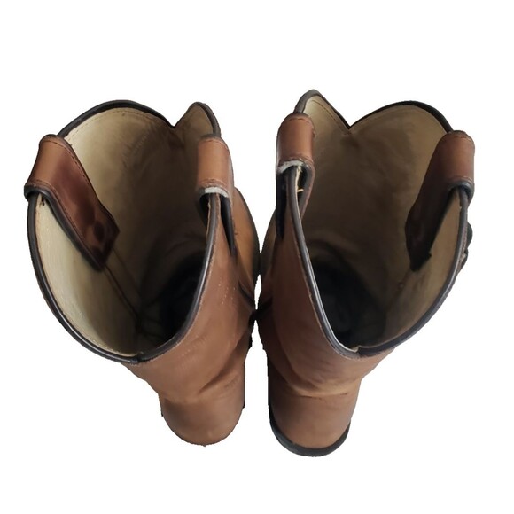 DURANGO Brown Leather Boots Lady Rebel Women's Size 5M Rodeo Cowboy - Picture 8 of 11